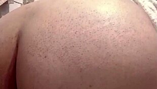 sis catches me filming her piss and spreads her juicy latina ass wide open voyeur style