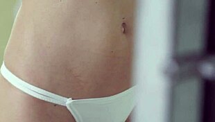 natural hottie rides hard then receives warm cum reward intriguingly