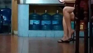 chinese milf strips like a total slut