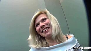 😍 Czech mall teen seduced stripped and pov pounded!