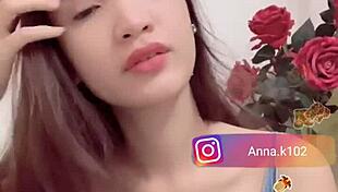 anna k102 shows off her big tits on instagram