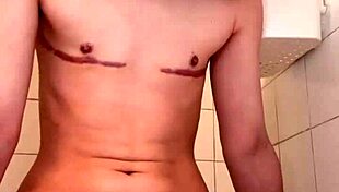 Watch her bounce wildly on that thick dildo till she squirts