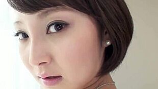 Asian babe's photoshoot turns wild with deep cock worship