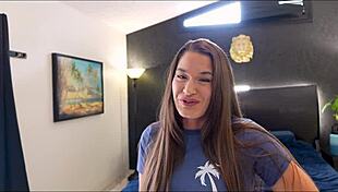 Stepmom Kendra Heart Breeds with Stepson in Taboo Bedroom Roleplay Part 1