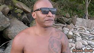 Shayenne Samara's big black booty gets hardcore anal wrecked after beach pickup