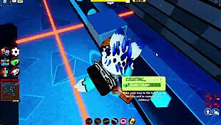 Roblox Jailbreak Cop Milf Delivers Intense Titty Fuck and Creampie Blowjob Action