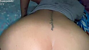 neighbor slut stuffs huge dildo deep in her big ebony pussy close up