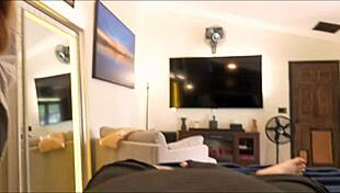 Stepmom Kendra Heart Breeds with Stepson in Taboo Bedroom Roleplay Part 1