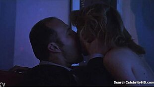 Vanessa Bristow's Steamy Brunette Encounter in Rake S01E06 Teases with Kisses and Licks