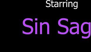 Sinn Sage Rubs Wet Pussy Lips with Rosary