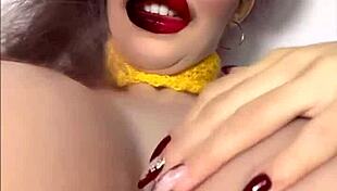 Goddess in glasses demands cash before you worship