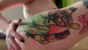 young girl teases her ass with fingers then fists it deep