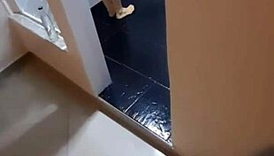 Petite Colombian Milf Deepthroats Monster Cock Hotel Shower Fuck