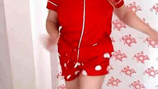 Cougar granny dances seductively in big tits amateur compilation mature milf solo