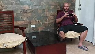 teaching shy stepbrother to fuck me rough in spanish at home alone