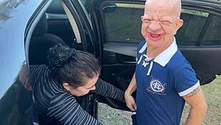 he came shy but left addicted to my big tits hot mouth and mature woman's pleasure