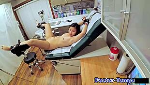 Dr Tampa Breaks In! New Sex Slave Raya Nguyen Choked Bound and Creampied Hard!