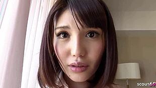 you ever seen a skinny asian teen take old man's huge cock deep? she rides him cowgirl then doggy creampie uncensored