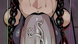 wednesday's wicked wet desires unleash in steamy dating game part 1