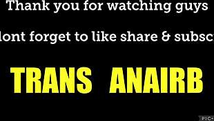 Asian Ladyboy Anairb's Big Tits and Cock Explode in Hot Cumshot Solo