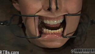 cute girl bends over for repeated harsh caning strokes on her bare ass