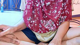 innocent bride married to horny hubby wonder if his hard missionary pussy pounding makes her slutty?