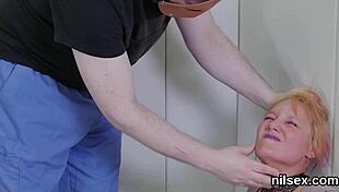 spicy chick endures brutal butt asylum therapy deep