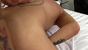 bruninha almeida flips him over for intense ass drilling fuck