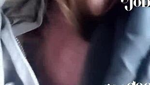 Camden NJ Deepthroat Swallows Huge Cock Nut in Car!