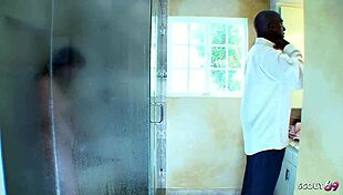 Curvy Mature Lures Step-Sis Hubby for Secret Black Cock Thrill