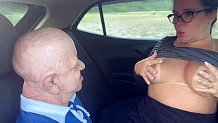 he came shy but left addicted to my big tits hot mouth and mature woman's pleasure