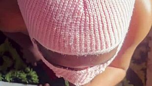 my pregnant whore got anal fucked when she come visitin