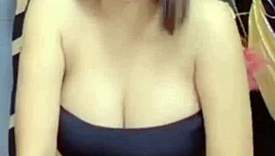 Voluptuous Teen's Big Tits Bounce on Thick Cock During Pussy Sex