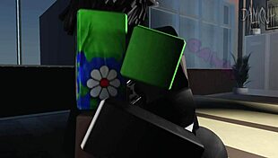 Big booty Latina's taking this massive BBC in Roblox now