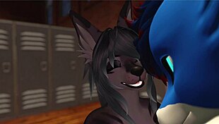 Alpha wolf pounds slutty gym girl hard 🐺💦 vrchat