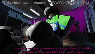 Big booty Latina's taking this massive BBC in Roblox now