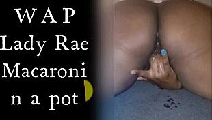 damn lady raex's juicy wet ass and shaved pussy got me fingering hard