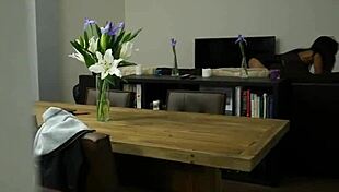 stepsis sneaks in dark for wild amateur homemade big cock blowjob and hardcore ride!