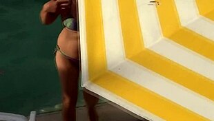 stepson unloads three times deep in my hairy milf pussy right there on the beach that day