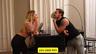 goddess dominates with big ass and tits in first-time fetish play