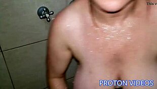 backstage shower turns into bareback fucking accident with natasha sub