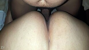 Experience the hidden thrills of doggy style creampie in intimate close-up detail