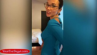 French College Babe Caught Masturbating Pussy to Teacher Crush in Homemade POV
