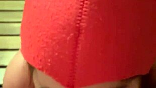 i got pulled into sucking that big redhead ass cum craving cock right in the steamy bathhouse