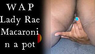 damn lady raex's juicy wet ass and shaved pussy got me fingering hard