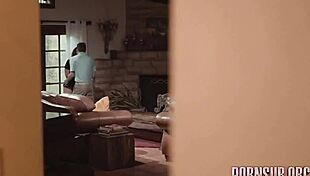 neighbor fucks hot latina milf creampie cumshot