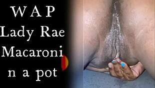 damn lady raex's juicy wet ass and shaved pussy got me fingering hard