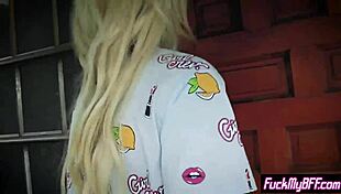 Petite teen spreads for best friend's monster cock in wild group pounding session