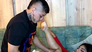 My Tattooed Colombian Neighbor Surprises Me On Birthday Gym Outdoors