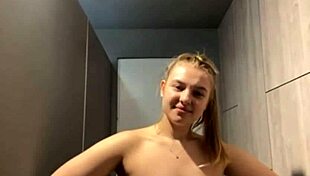 this teen with big natural tits gives extreme sloppy public deepthroat on monster cock